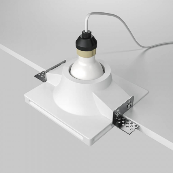 Встраиваемый светильник Maytoni Technical Gyps Modern DL001-1-01-W-1 Встраиваемый светильник Maytoni Technical Gyps Modern DL001-1-01-W-1