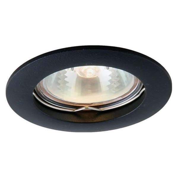 Встраиваемый светильник Arte Lamp Basic A2103PL-1BK Встраиваемый светильник Arte Lamp Basic A2103PL-1BK