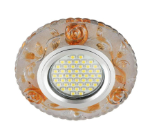 Встраиваемый светильник Fametto Luciole DLS-L150 Gu5.3 Glassy/Gold