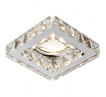 Встраиваемый светильник Ambrella light Crystal K110 CL/CH