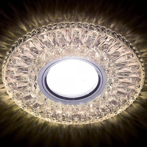 Встраиваемый светодиодный светильник Ambrella light Led S380 CL/WW Встраиваемый светодиодный светильник Ambrella light Led S380 CL/WW