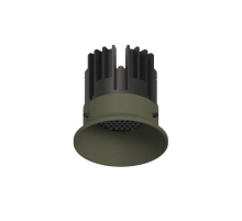 POINTS Точечный светильник GLAZ LED 220В 8Вт 4000К CRI90 36° NO-DIM пепельно-зеленый