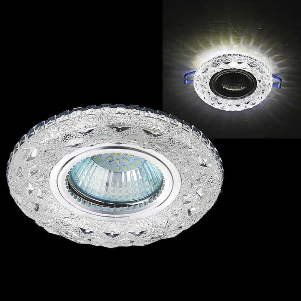 Точечный светильник Reluce 51609-9.0-001MN MR16+LED3W WH Точечный светильник Reluce 51609-9.0-001MN MR16+LED3W WH