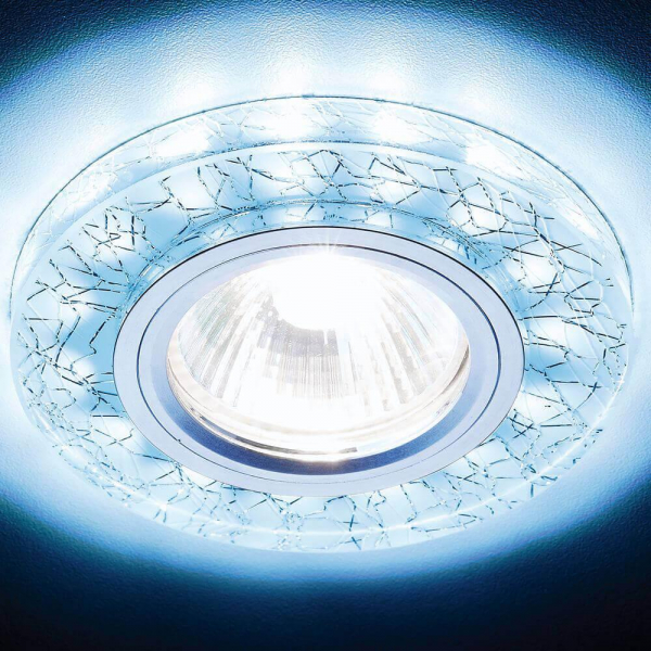 Встраиваемый светодиодный светильник Ambrella light Led S226 W/CH/C Встраиваемый светодиодный светильник Ambrella light Led S226 W/CH/C