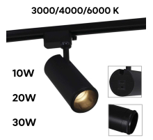 Светильник трековый Reluce 06650-9.3-LED10/20/30W CCT BK