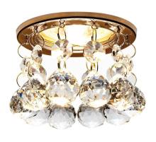 Встраиваемый светильник Ambrella light Crystal K2051 CL/G
