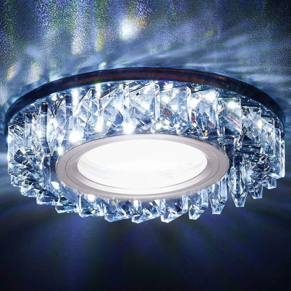 Встраиваемый светодиодный светильник Ambrella light Led S255 BK Встраиваемый светодиодный светильник Ambrella light Led S255 BK