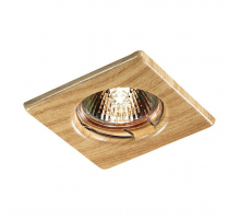 Встраиваемый светильник Novotech Spot Wood 369716