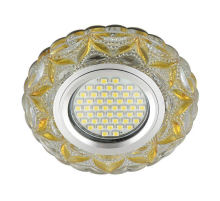 Встраиваемый светильник Fametto Luciole DLS-L149 Gu5.3 Glassy/Light Gold