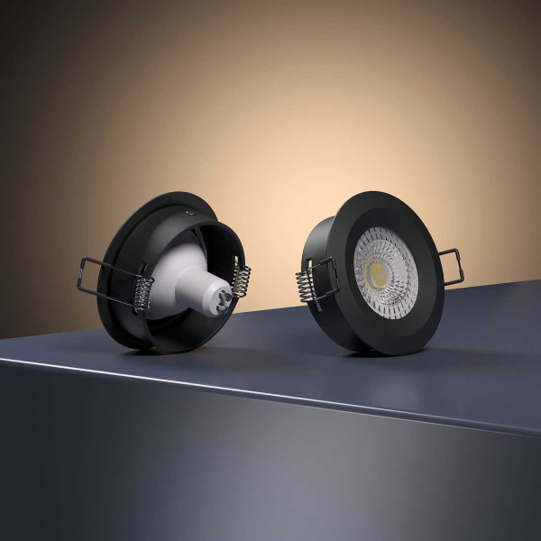 Встраиваемый светильник Elektrostandard 110 MR16 черный a053332