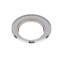 Встраиваемый светильник Elektrostandard 3033 GX53 CL/SL прозрачный/серебро a045484