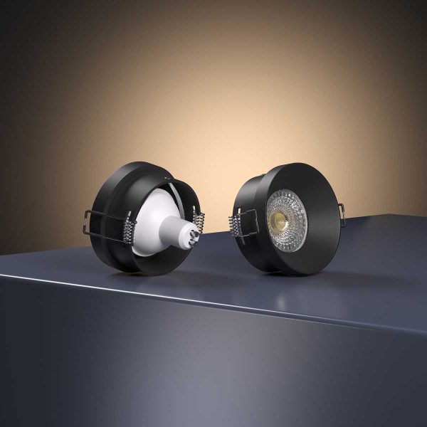 Встраиваемый светильник Elektrostandard 111 MR16 черный a053336