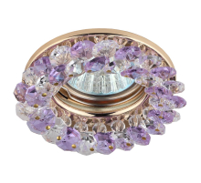 Встраиваемый светильник ЭРА Декор DK16 GD/WH/PU C0043796