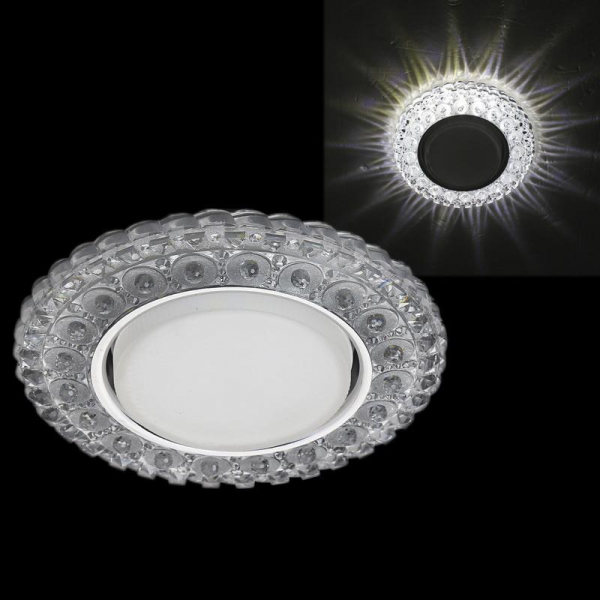 Точечный светильник Reluce 53211-9.0-001MN GX53+LED5W WH Точечный светильник Reluce 53211-9.0-001MN GX53+LED5W WH