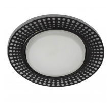 Точечный светильник ЭРА с подсветкой DK LD29 WH/BK Б0037387