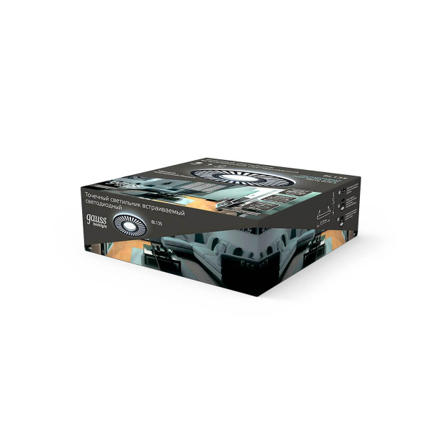 Встраиваемый светильник Gauss Backlight BL135 Встраиваемый светильник Gauss Backlight BL135