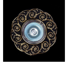 Встраиваемый светильник Artglass Spot 52 Brass Antique