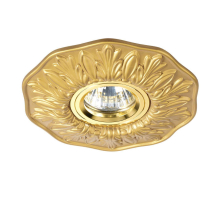 Встраиваемый светильник Ideal Lux Polka FI1 Ottone 115610