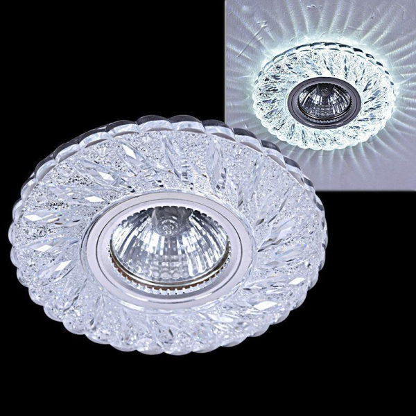 Встраиваемый светильник Reluce 51015-9.0-001MN MR16+LED3W WH Встраиваемый светильник Reluce 51015-9.0-001MN MR16+LED3W WH