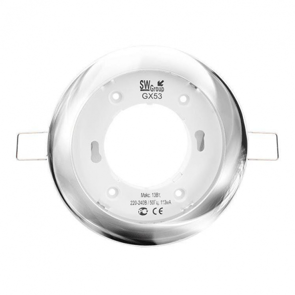 Встраиваемый светильник SWG GX53-H4-CH 002296 Встраиваемый светильник SWG GX53-H4-CH 002296