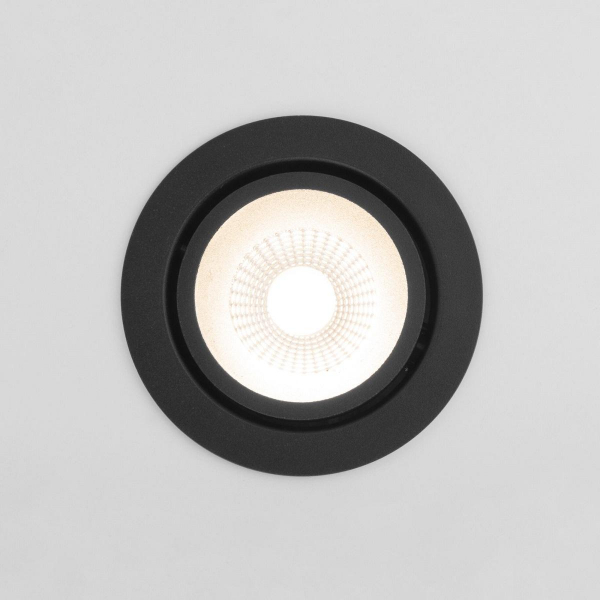 Встраиваемый светодиодный светильник Elektrostandard Nulla 15267/LED 7W 3000K BK/BK черный/черный a063972 Встраиваемый светодиодный светильник Elektrostandard Nulla 15267/LED 7W 3000K BK/BK черный/черный a063972