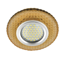 Встраиваемый светильник Fametto Luciole DLS-L135 Gu5.3 Glassy/Gold