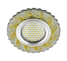 Встраиваемый светильник Fametto Luciole DLS-L139 Gu5.3 Glassy/Gold