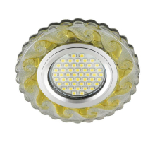 Встраиваемый светильник Fametto Luciole DLS-L139 Gu5.3 Glassy/Gold