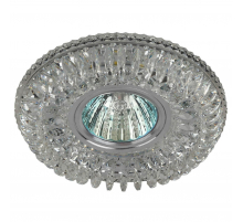 Встраиваемый светильник ЭРА LED с подсветкой DK LD34 SL/WH Б0036479