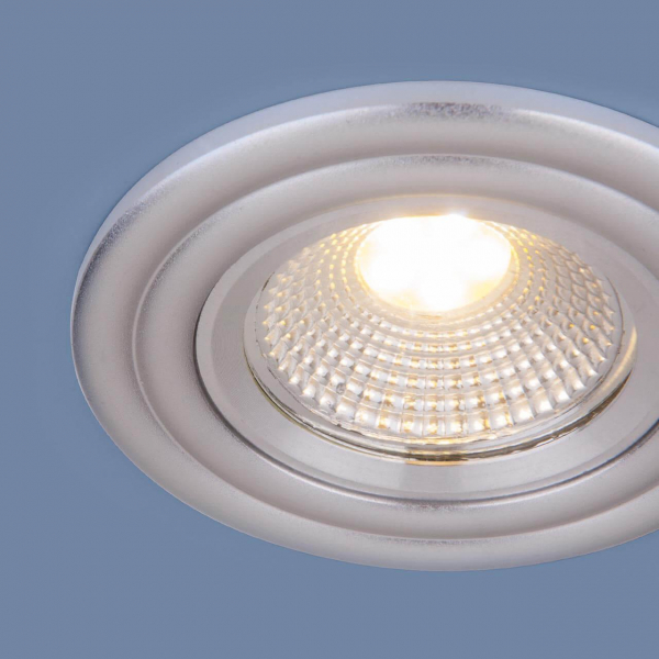 Встраиваемый светодиодный светильник Elektrostandard 9902 LED 3W COB SL серебро a038458 Встраиваемый светодиодный светильник Elektrostandard 9902 LED 3W COB SL серебро a038458