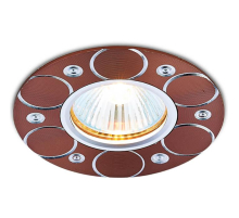 Встраиваемый светильник Ambrella light Alum A808 AL/BR