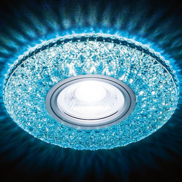 Встраиваемый светодиодный светильник Ambrella light Led S333 BL/WH Встраиваемый светодиодный светильник Ambrella light Led S333 BL/WH