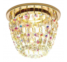 Встраиваемый светильник Ambrella light Crystal K2075 G/PR