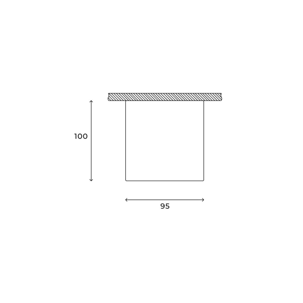 Точечный светильник Hesby Lighting Hesby Flux IP20, 10Вт, GU5.3, черный HSBL_0120