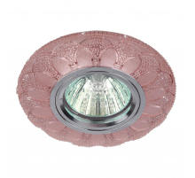 Встраиваемый светильник ЭРА LED с подсветкой DK LD5 PK/WH Б0028089