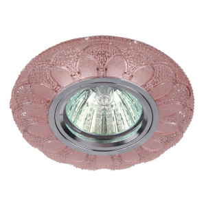 Встраиваемый светильник ЭРА LED с подсветкой DK LD5 PK/WH Б0028089