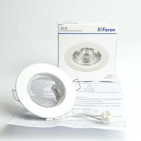 Встраиваемый светильник Feron DL10 48463 Встраиваемый светильник Feron DL10 48463