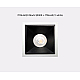 Встраиваемый светодиодный светильник Italline IT06-6020 black 3000K