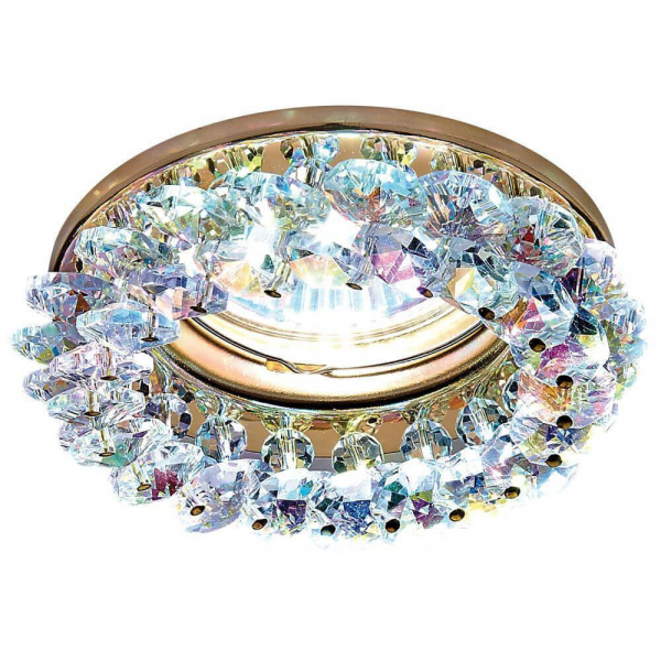 Встраиваемый светильник Ambrella light Crystal K206 MULTI/G Встраиваемый светильник Ambrella light Crystal K206 MULTI/G