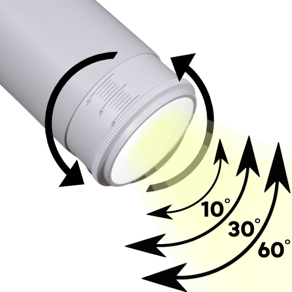 Светильник трековый Reluce 06650-9.3-LED10/20/30W CCT WT Светильник трековый Reluce 06650-9.3-LED10/20/30W CCT WT