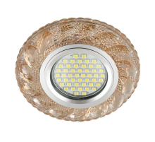 Встраиваемый светильник Fametto Luciole DLS-L147 Gu5.3 Glassy/Tea