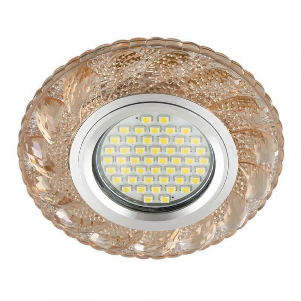 Встраиваемый светильник Fametto Luciole DLS-L147 Gu5.3 Glassy/Tea Встраиваемый светильник Fametto Luciole DLS-L147 Gu5.3 Glassy/Tea