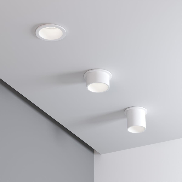 Встраиваемый светильник Elektrostandard Moll 25004/01 GU10 белый a064243