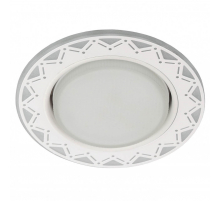 Точечный светильник ЭРА с подсветкой DK LD27 WH/WH Б0037388