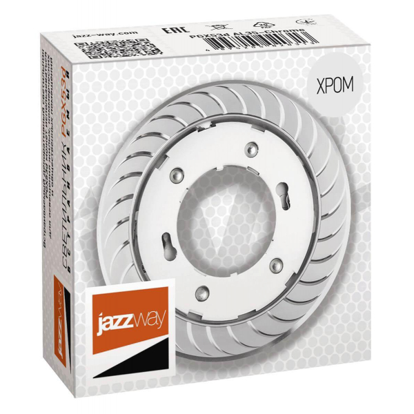 Встраиваемый светильник Jazzway PGX53d AL35-Chrome 5020313 Встраиваемый светильник Jazzway PGX53d AL35-Chrome 5020313