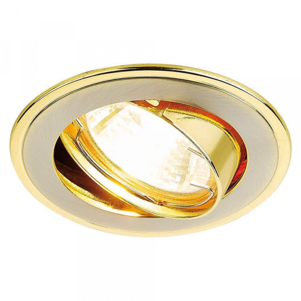 Встраиваемый светильник Ambrella light Classic 104A SN/G Встраиваемый светильник Ambrella light Classic 104A SN/G