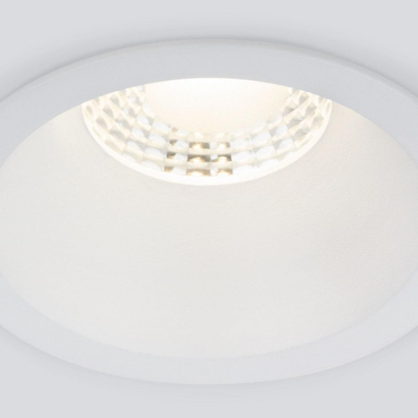 Встраиваемый светодиодный светильник Elektrostandard Lin 15266/LED 7W 3000K WH белый a063925 Встраиваемый светодиодный светильник Elektrostandard Lin 15266/LED 7W 3000K WH белый a063925