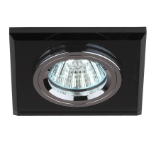 Встраиваемый светильник ЭРА Декор DK8 CH/BK C0043792