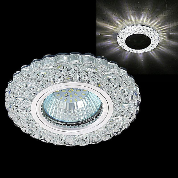 Встраиваемый светильник Reluce 51608-9.0-001MN MR16+LED3W WH Встраиваемый светильник Reluce 51608-9.0-001MN MR16+LED3W WH