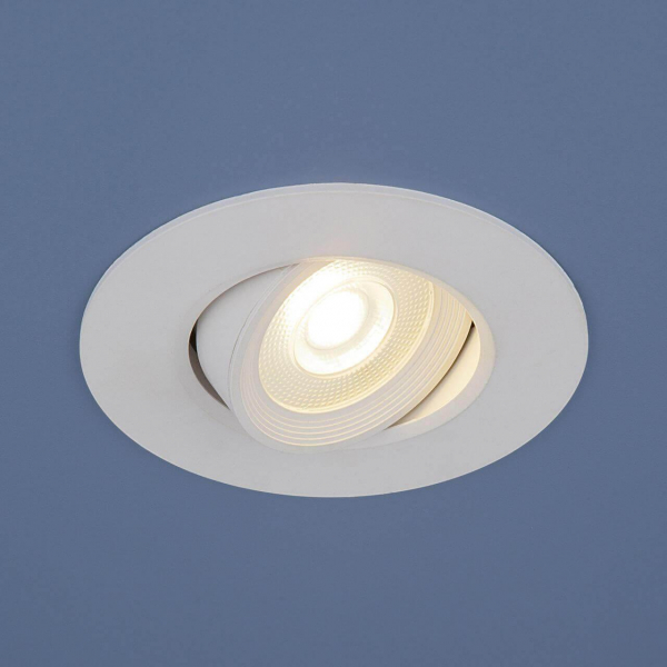 Встраиваемый светодиодный светильник Elektrostandard 9914 LED 6W WH белый a044624 Встраиваемый светодиодный светильник Elektrostandard 9914 LED 6W WH белый a044624